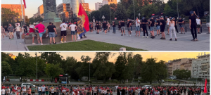 ANEM ALARM: Napad na novinara i predsednika UO ANEM Verana Matića ispred Skupštine Srbije
