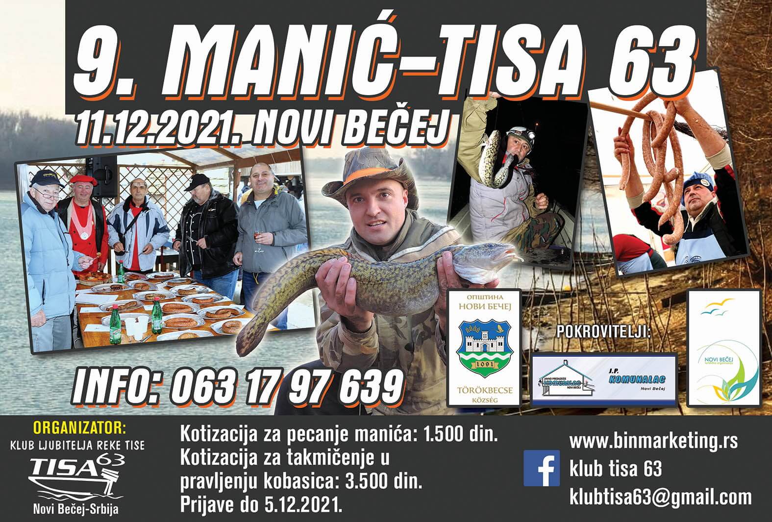 Manić Tisa 63 2021 Plakat