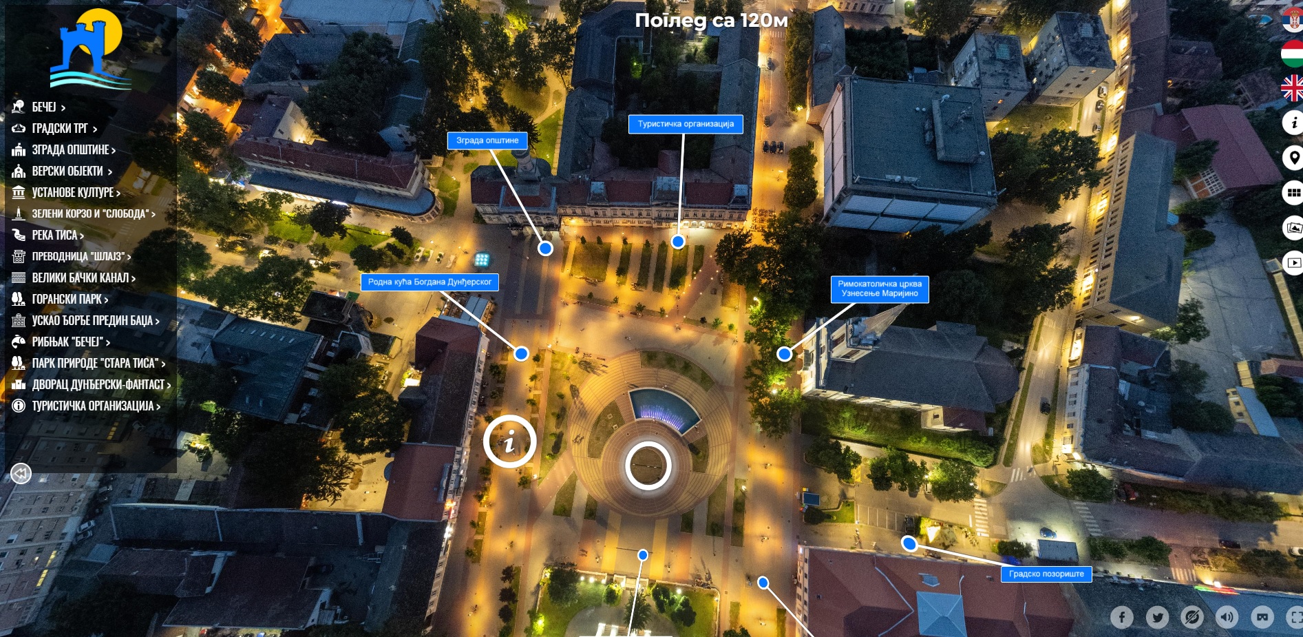 Bečej u 360°: Virtuelna Tura Otkriva Znamenitosti opštine