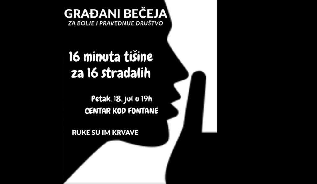 16 minuta tisine becej 18 jun 1