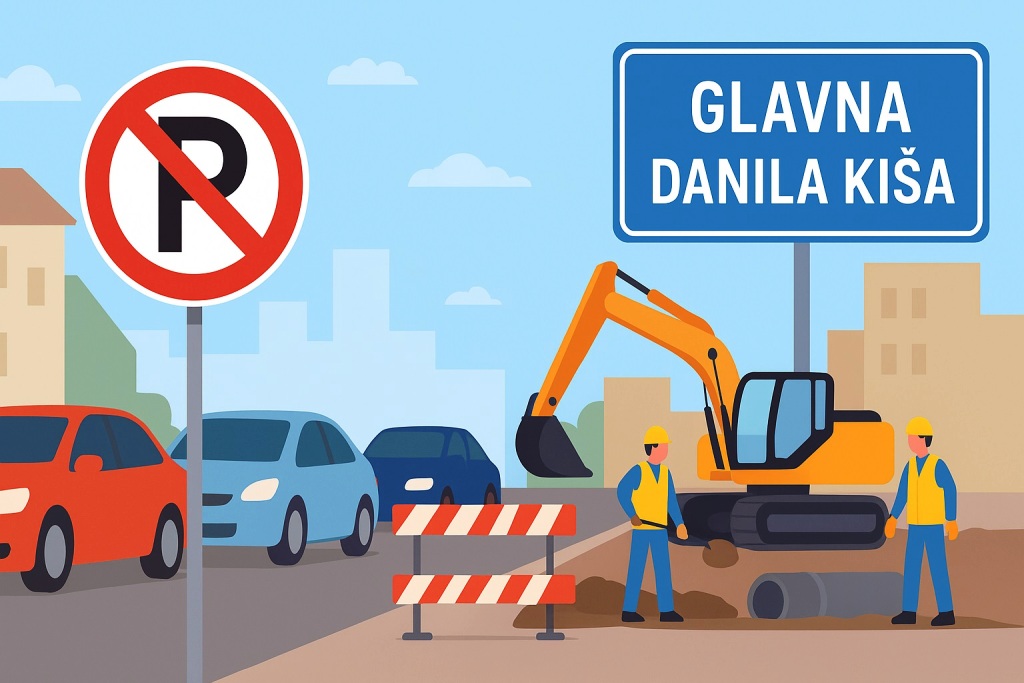 Glvna DanilaKisa Becej Parking