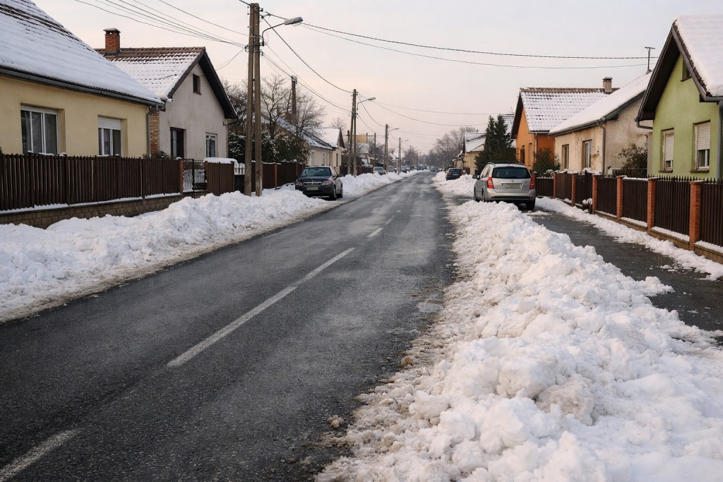 Ulica Sneg cisto