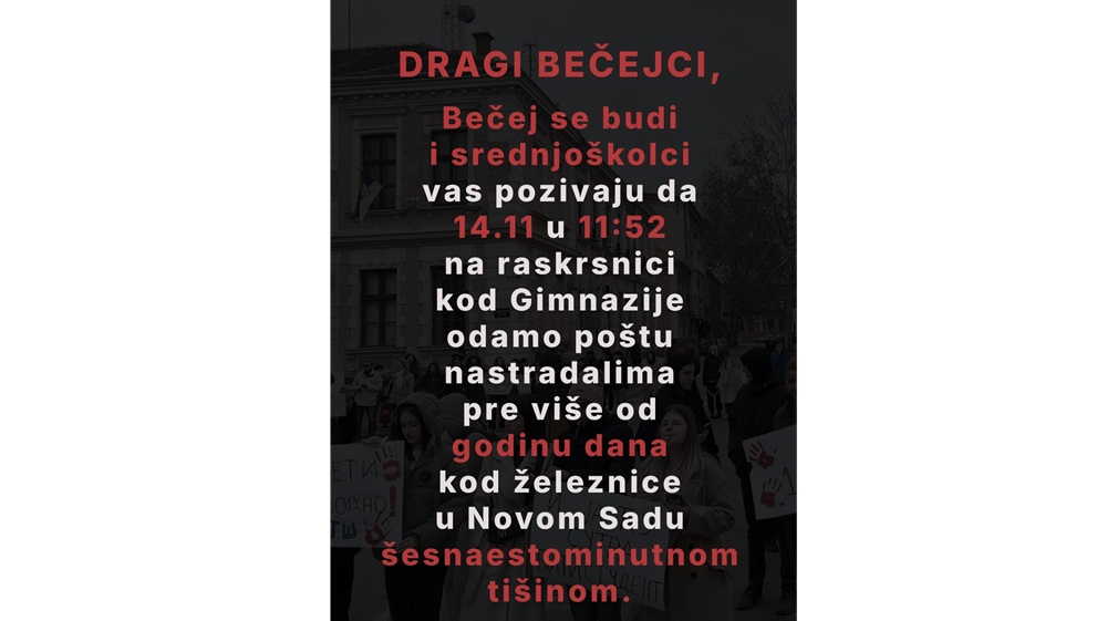 Becej14NovembarTisina2025