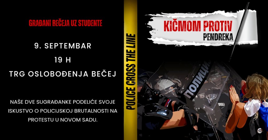 Becej 9 septembar KicmomProtivPendreka