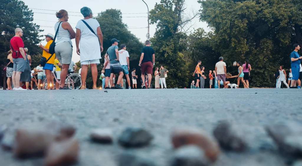 Blokada Becej 4 Jun Uvece