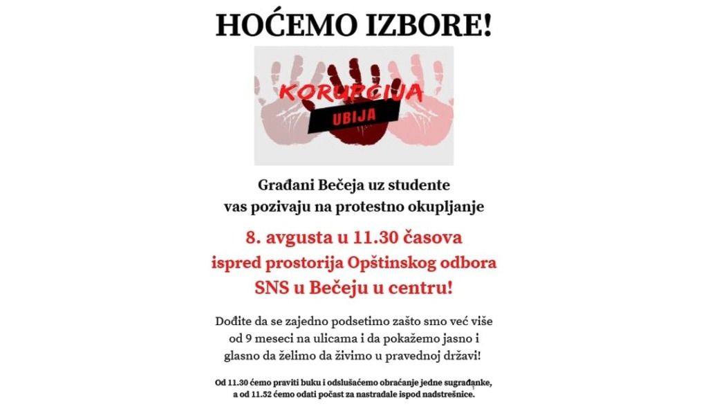 Protest 8 Avgust 2025