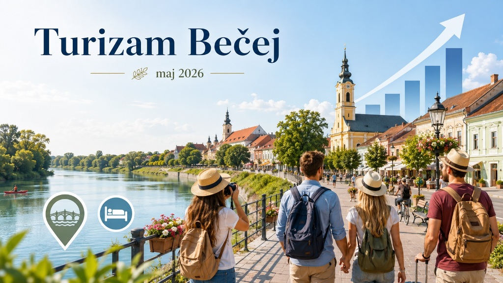 Bečej u maju zabeležio rast dolazaka turista, više noćenja ostvarili strani gosti