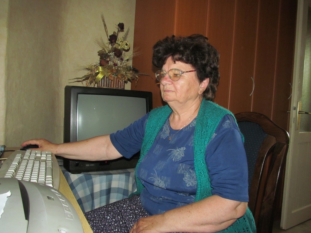 Julia Teleki u svom domu